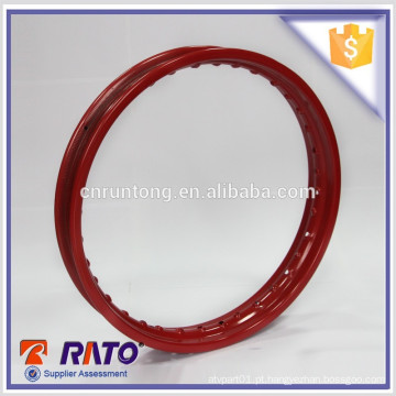 Roda de roda de rolo de rolo de 1.6 * 18 vermelho universal de 36 raios fabricada na China